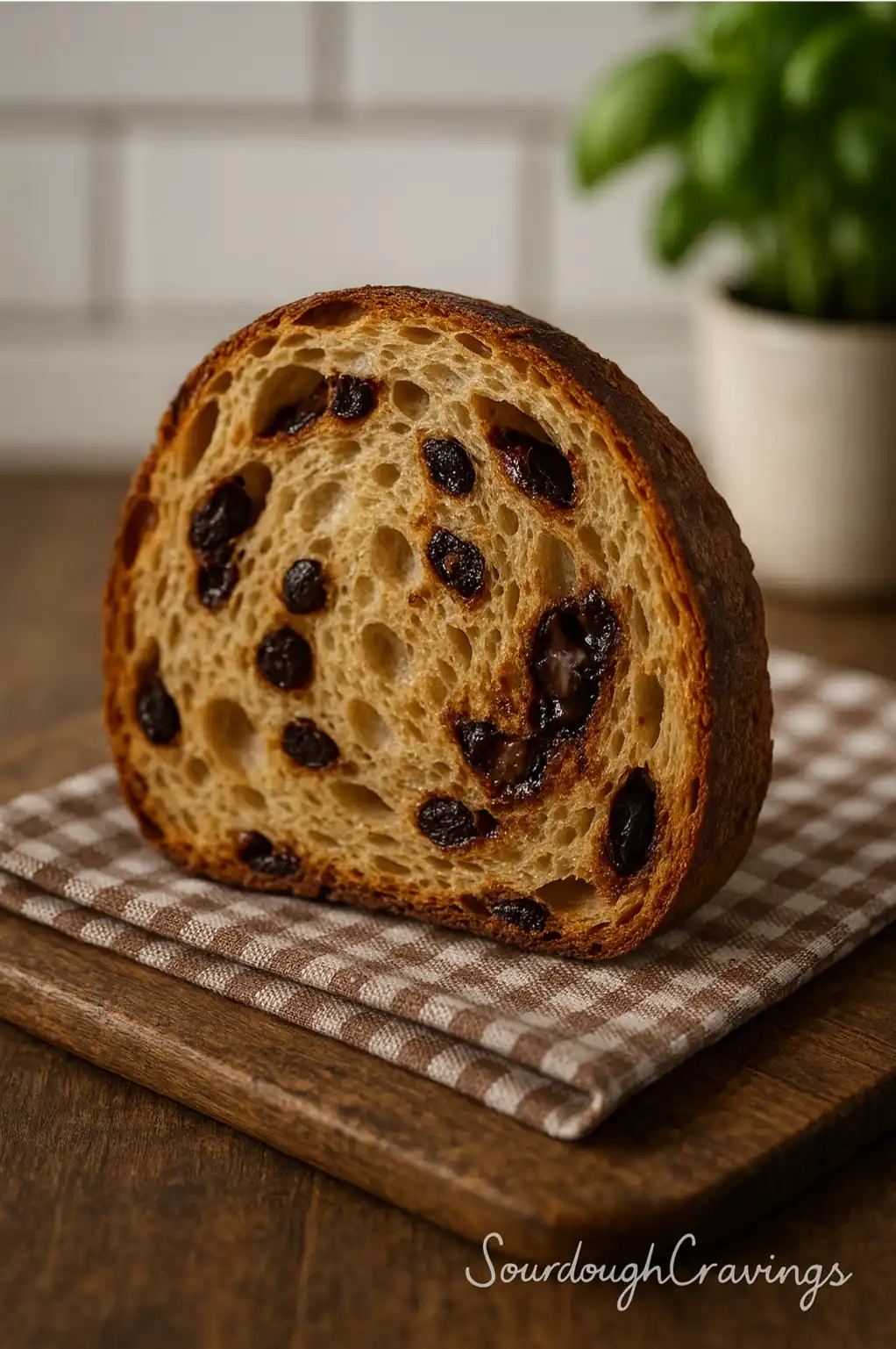 cinnamon-raisin-sourdough-slice-chocolate Cinnamon raisin sourdough slice with dark chocolate swirls