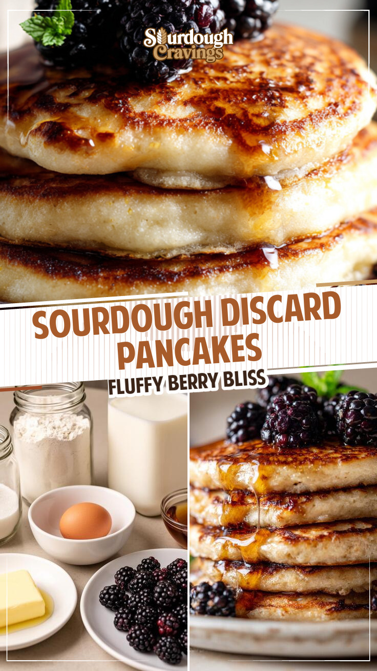 Easy Sourdough Discard Pancakes (Fluffy & Flavorful)