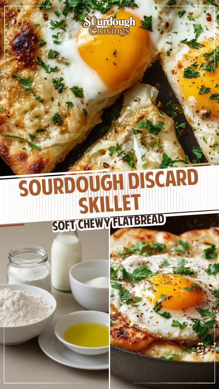 Easy Sourdough Discard Flatbread (Quick & Delicious)