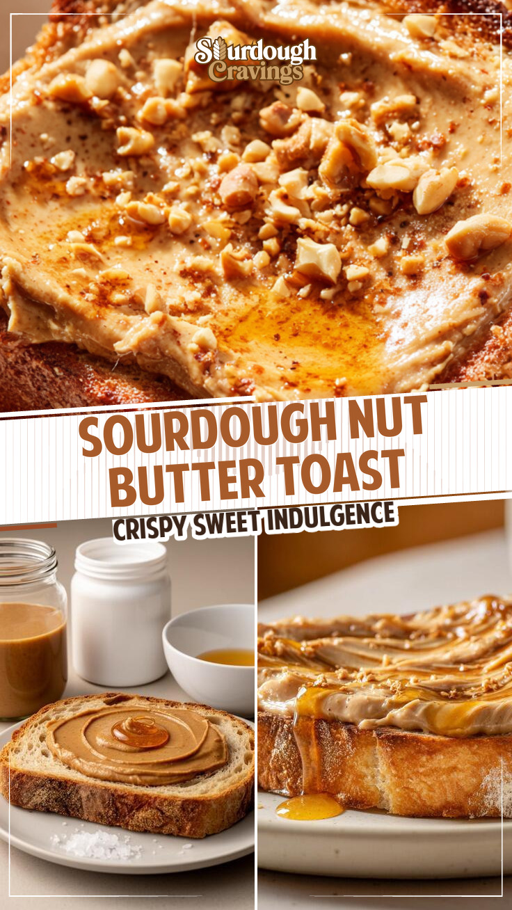 Sourdough Breakfast Toast with Nut Butter