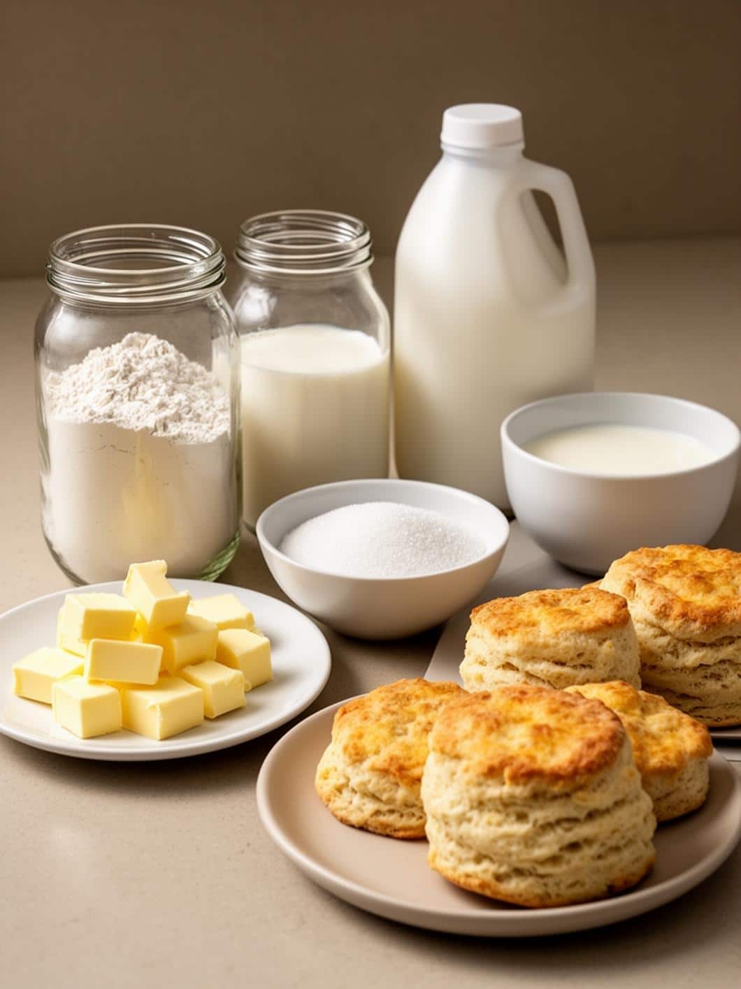 Easy Sourdough Biscuits for a Quick Breakfast